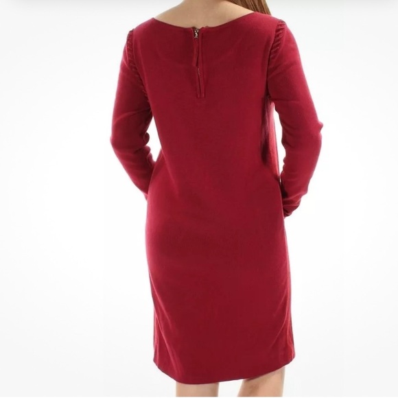 I.N.C. International Concepts Beauty Berry Dress Size P/P Zipper Neck New - Picture 6 of 6